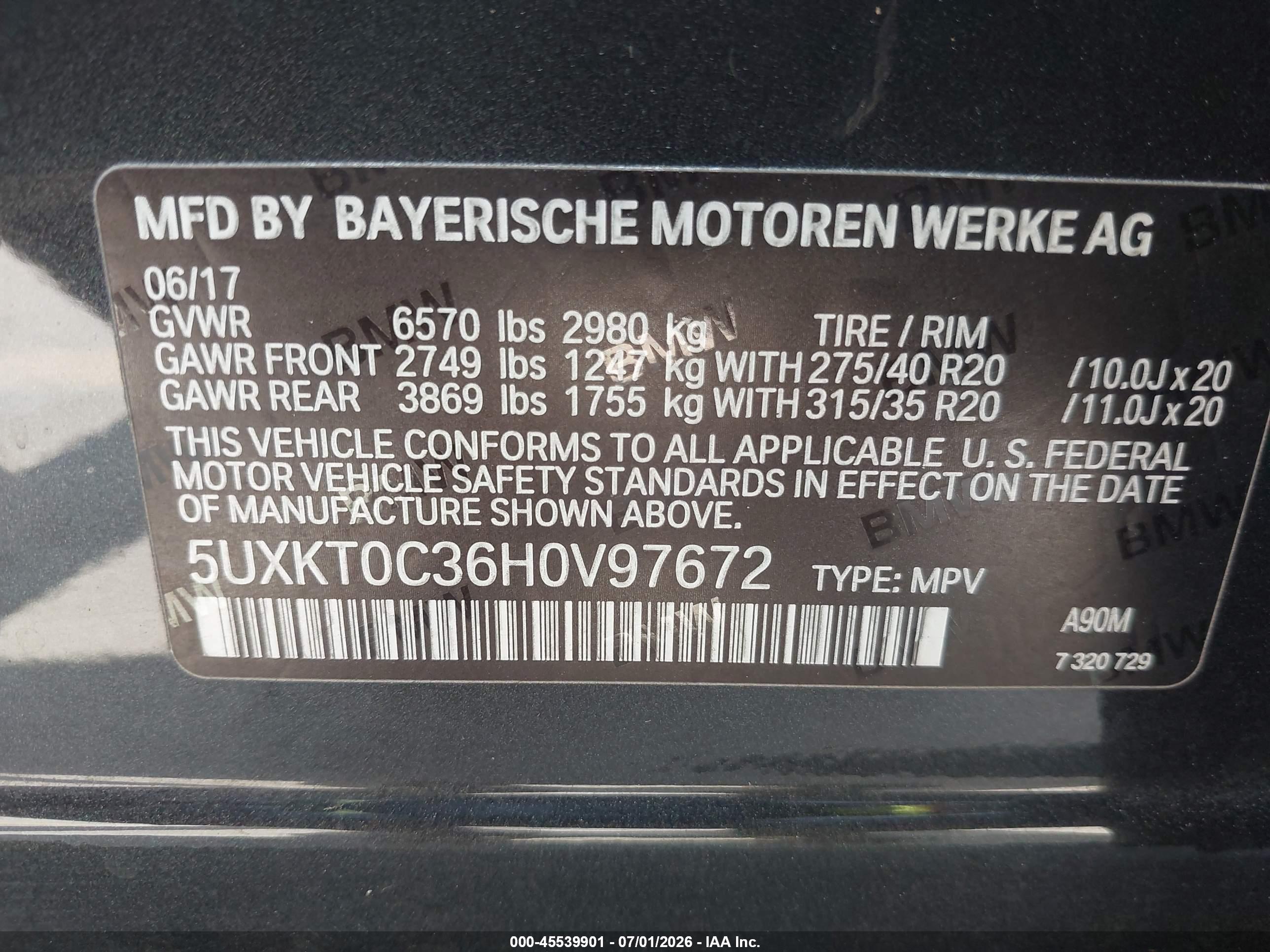 2017 BMW X5 EDRIVE xDrive40e