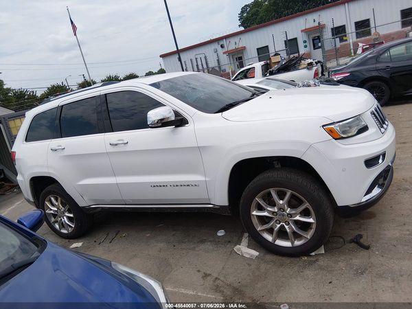 2016 JEEP GRAND CHEROKEE SUMMIT