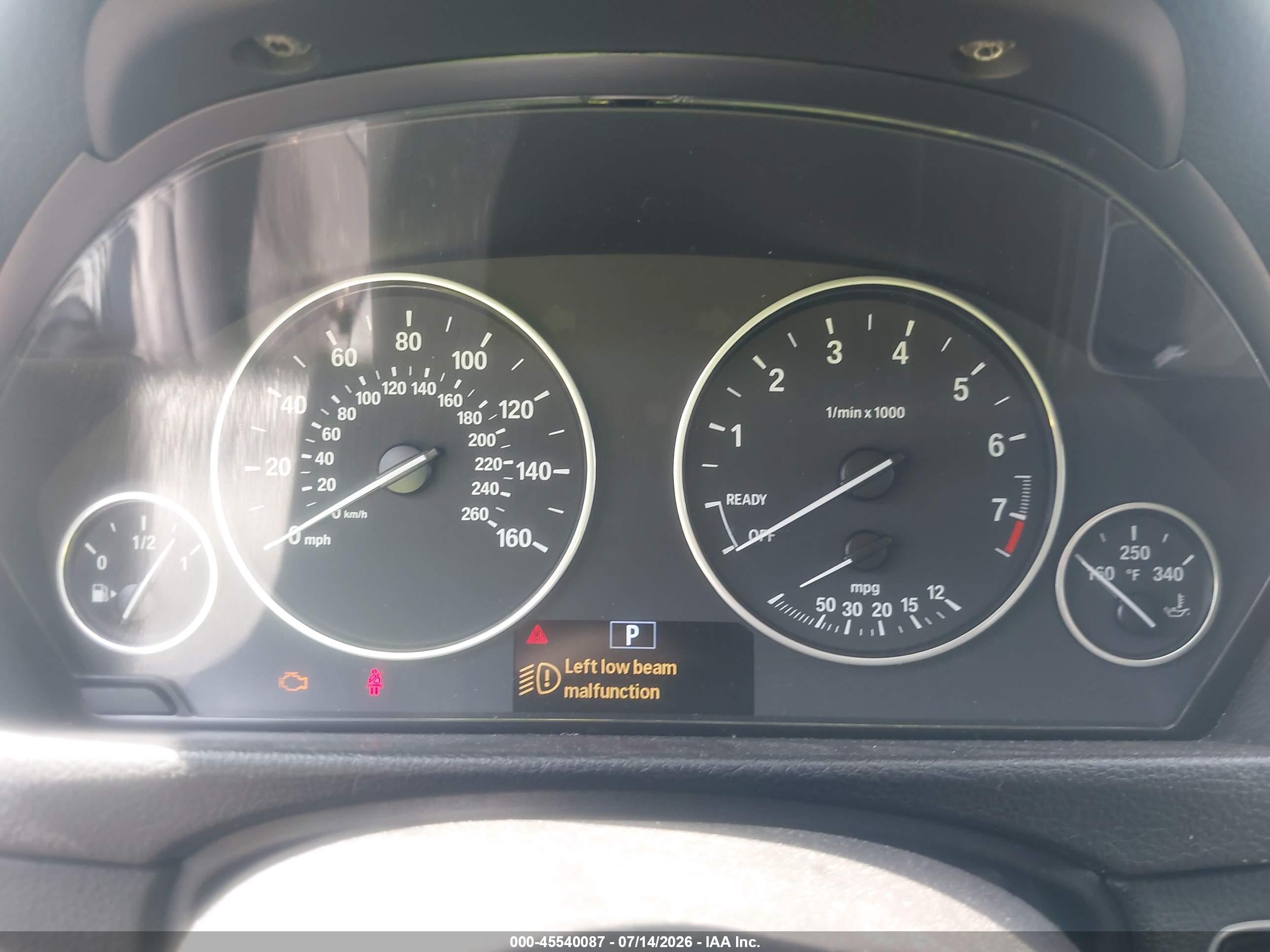 2014 BMW 320I XDRIVE