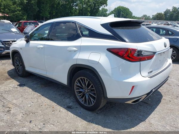 2018 LEXUS RX 350 F SPORT
