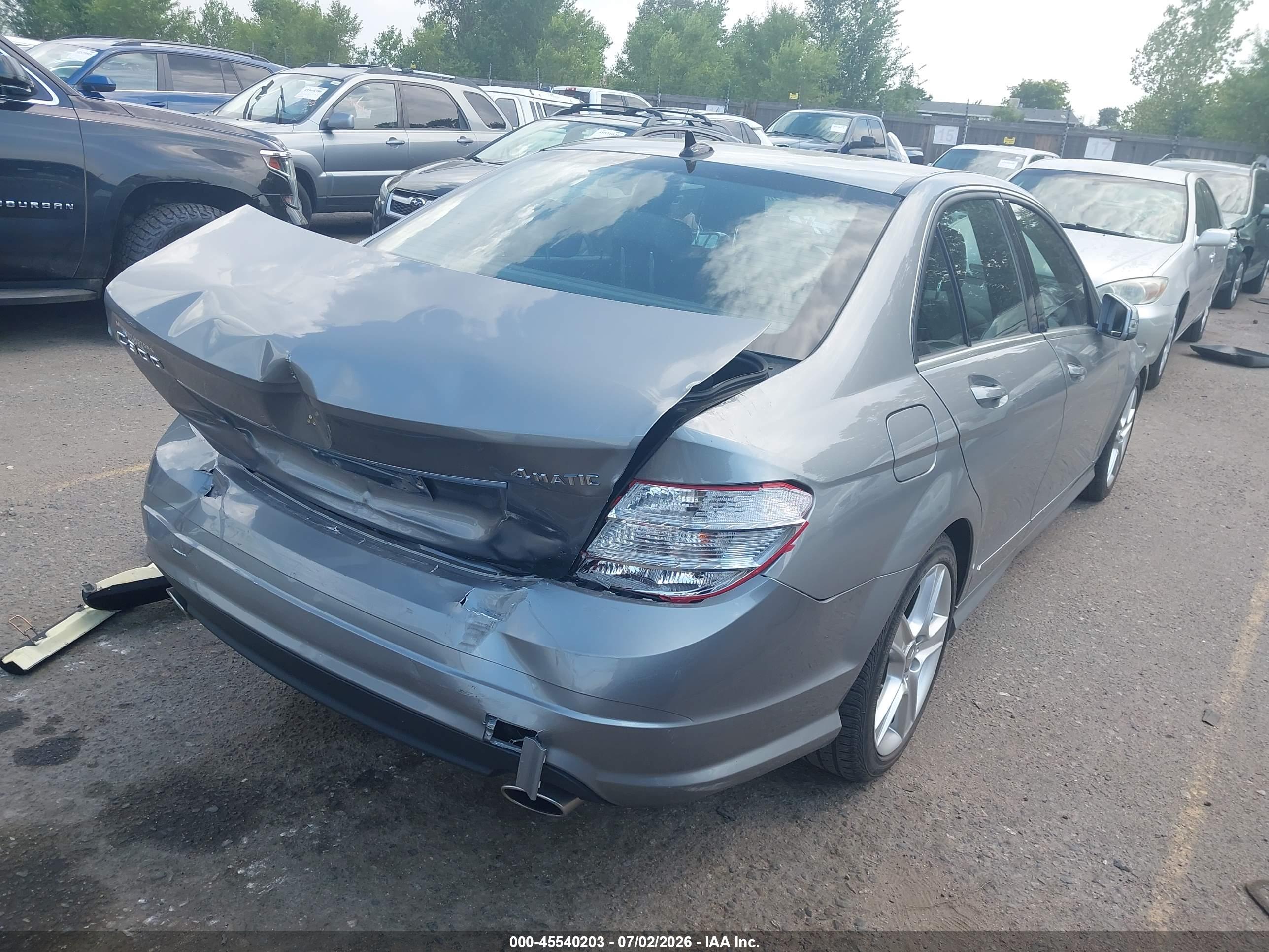 2011 MERCEDES-BENZ C 300 C300 4-MATIC