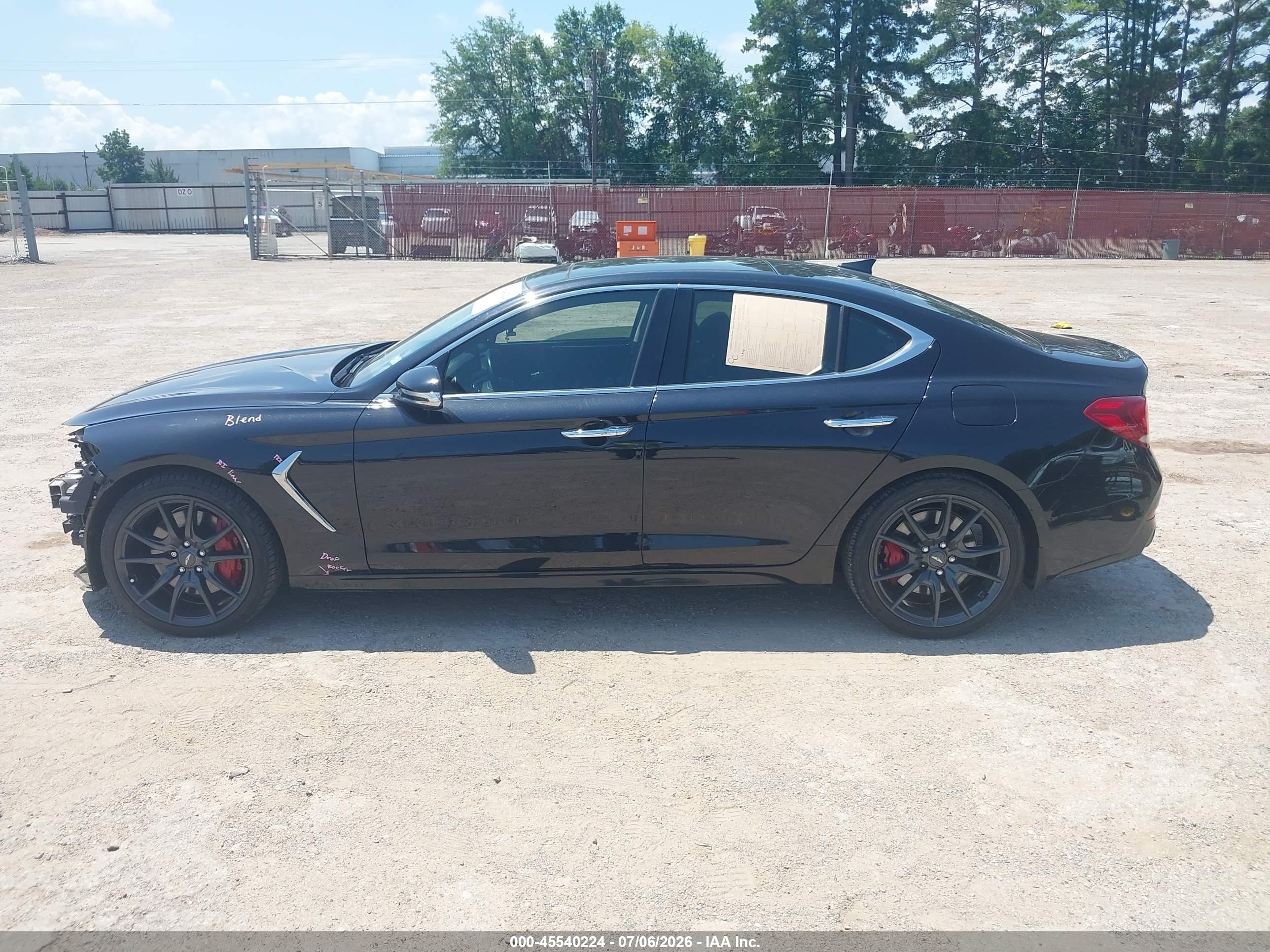 2020 GENESIS G70 3.3T RWD