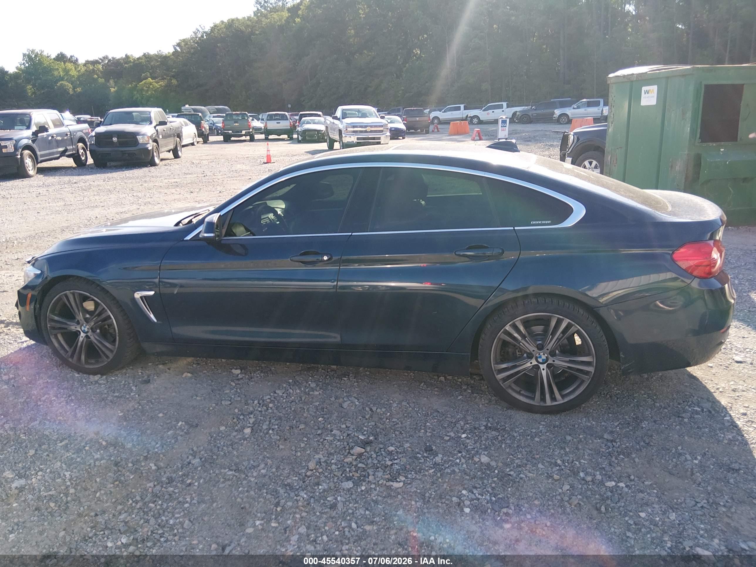 2017 BMW 430I GRAN COUPE GC