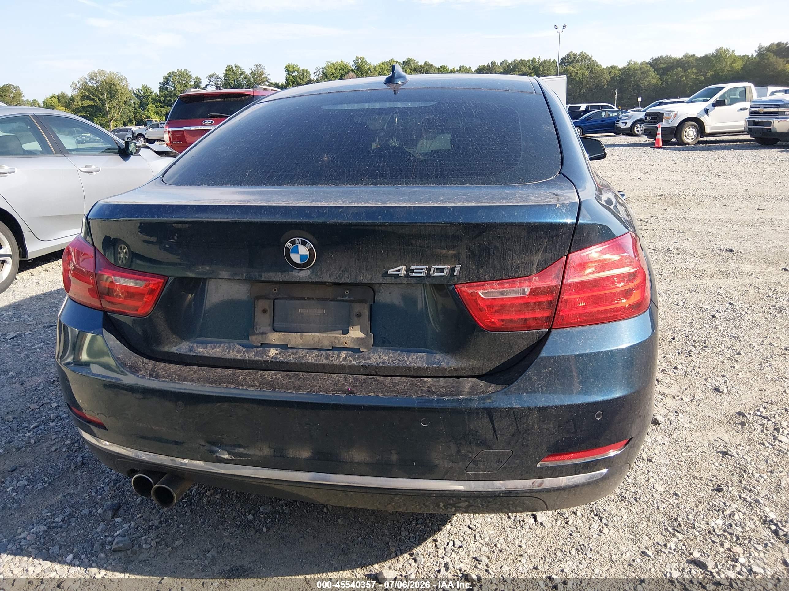 2017 BMW 430I GRAN COUPE GC