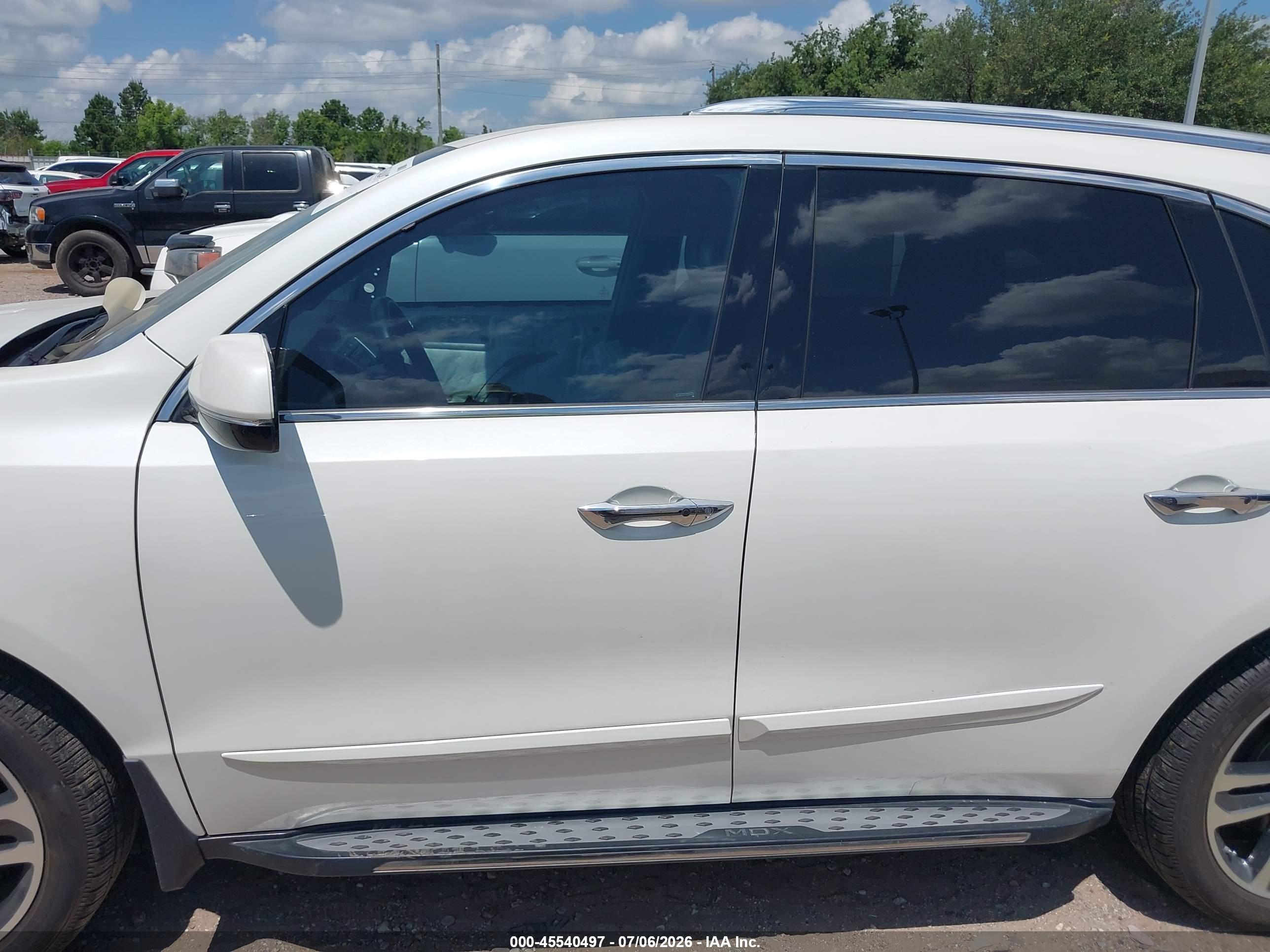 2017 ACURA MDX ADVANCE PACKAGE