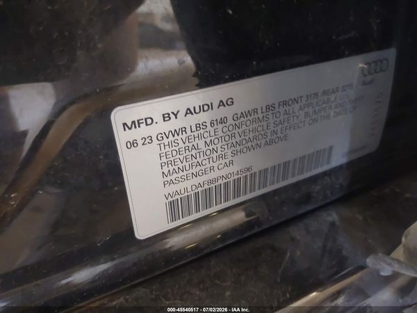2023 AUDI A8