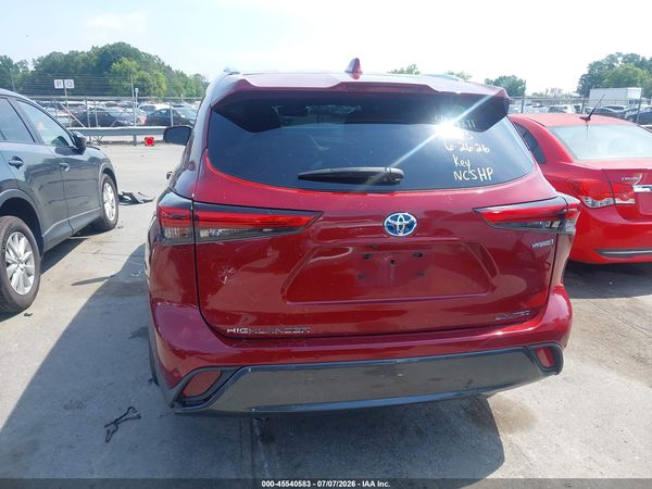 2022 TOYOTA HIGHLANDER HYBRID LIMITED