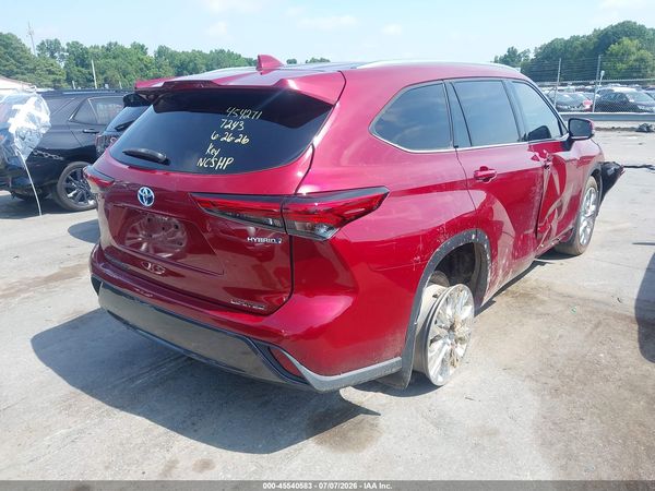 2022 TOYOTA HIGHLANDER HYBRID LIMITED
