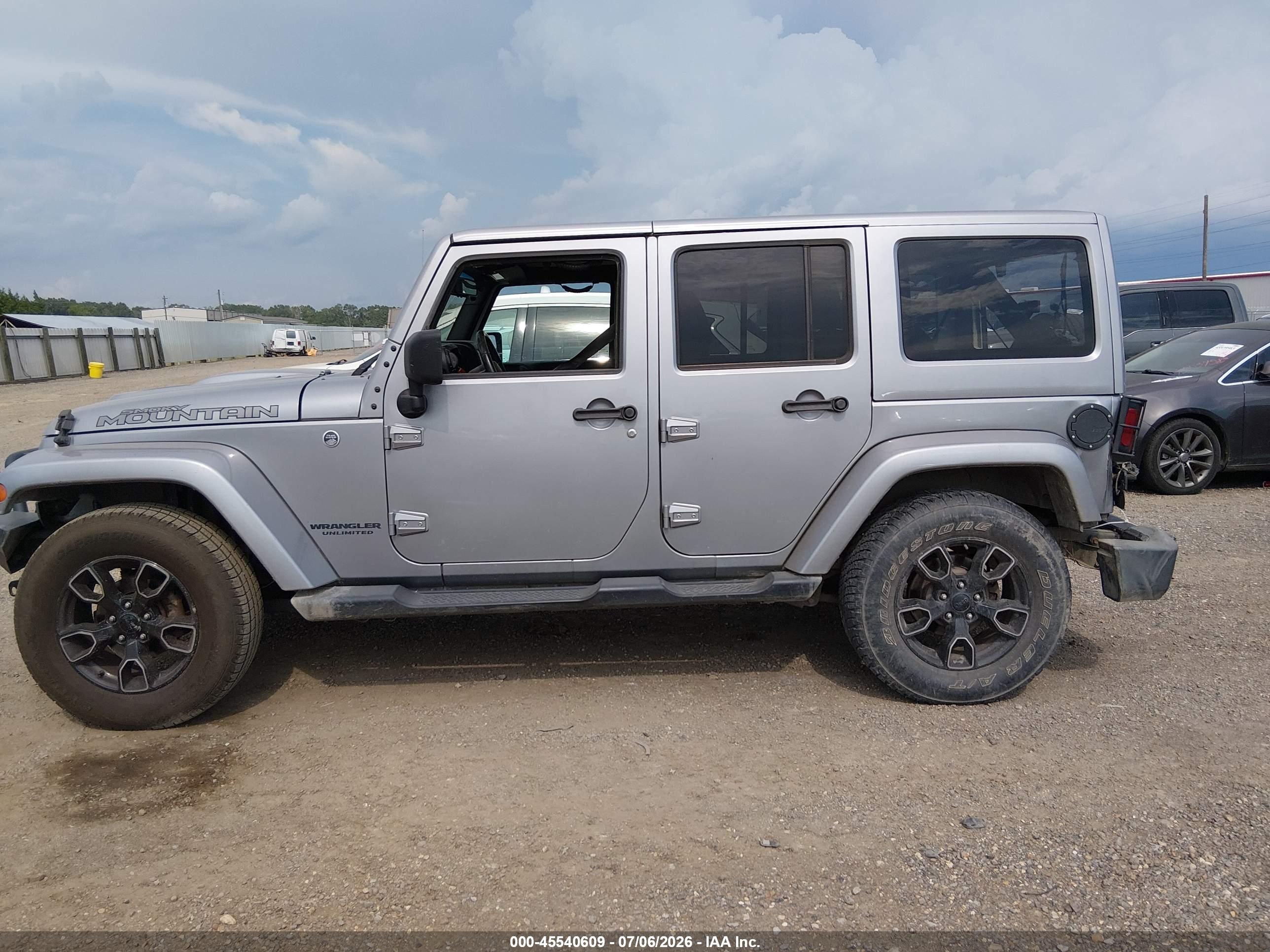 2017 JEEP WRANGLER UNLIMITED SMOKY MOUNTAIN 4X4