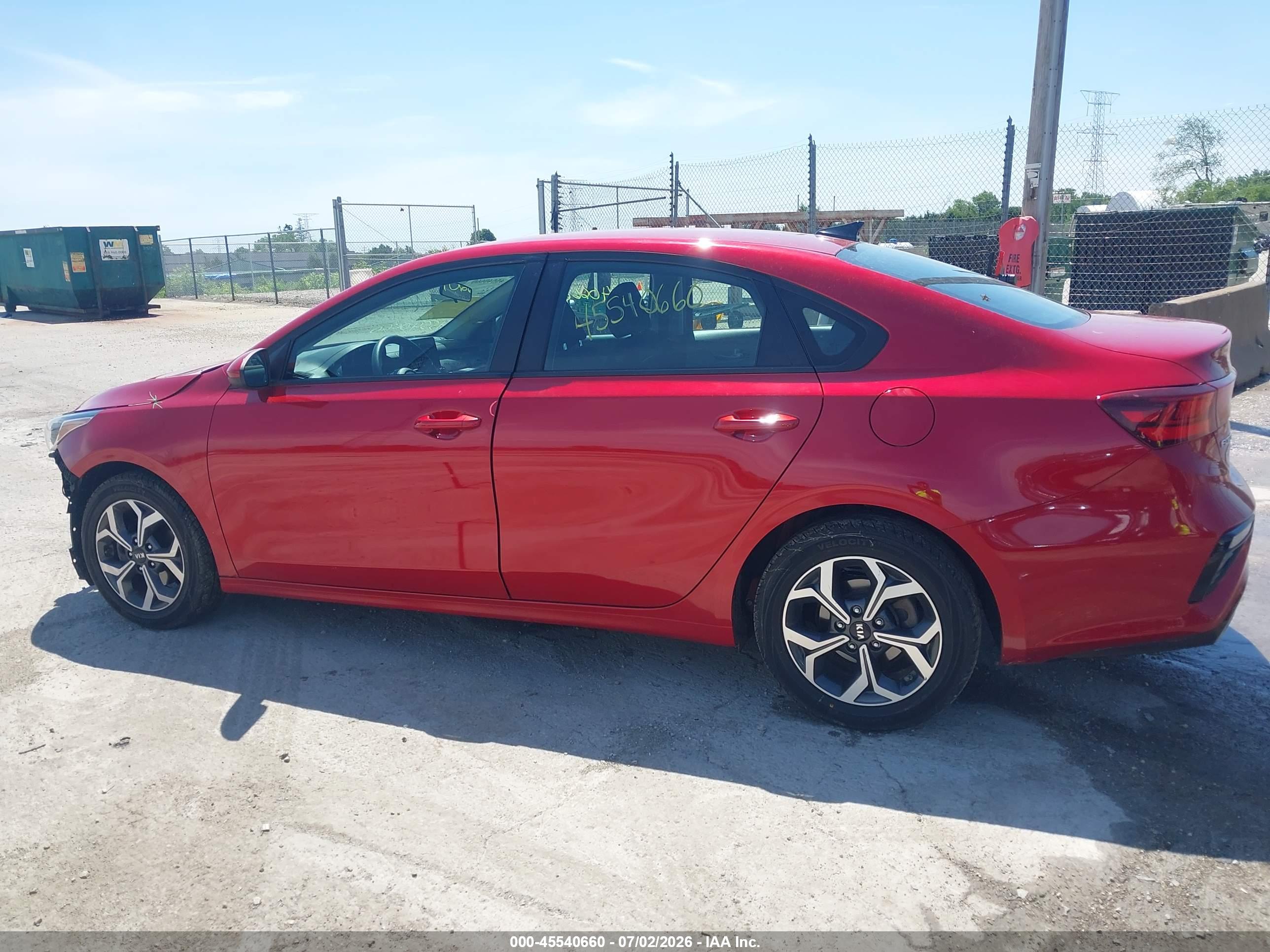 2019 KIA FORTE LXS