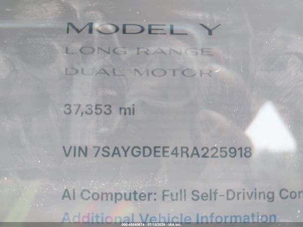 2024 TESLA MODEL Y