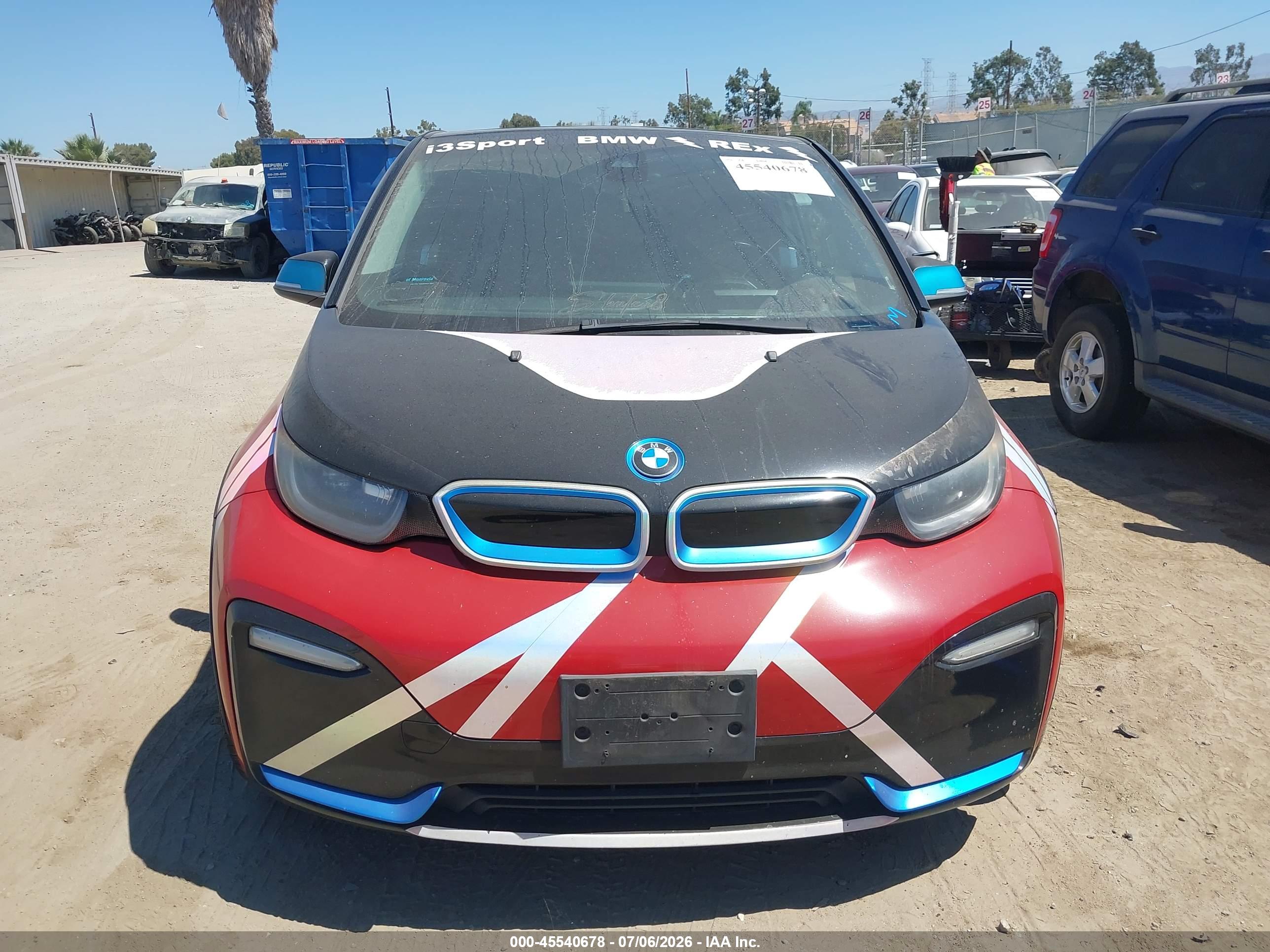 2018 BMW I3S 94AH W/RANGE EXTENDER