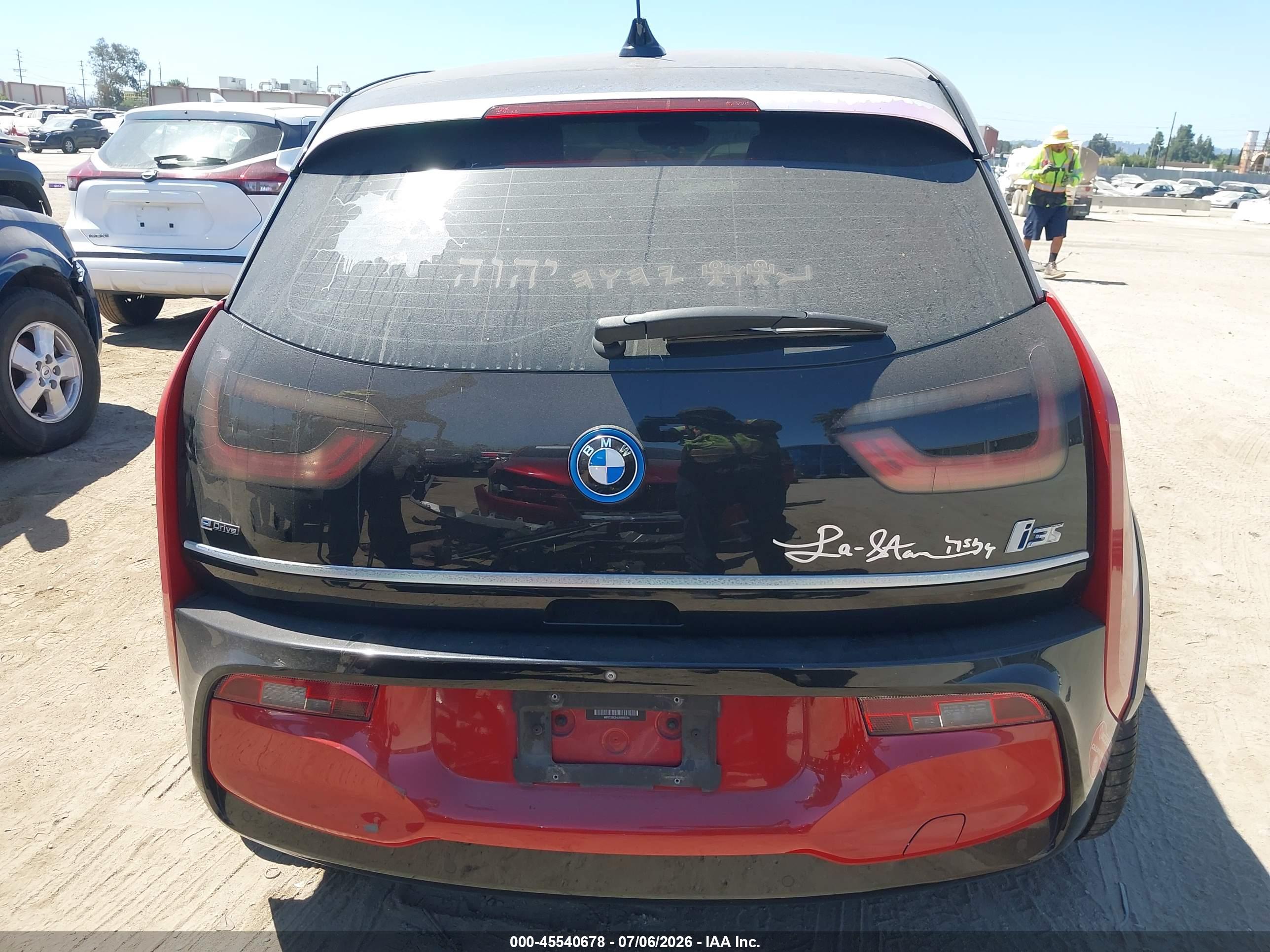 2018 BMW I3S 94AH W/RANGE EXTENDER