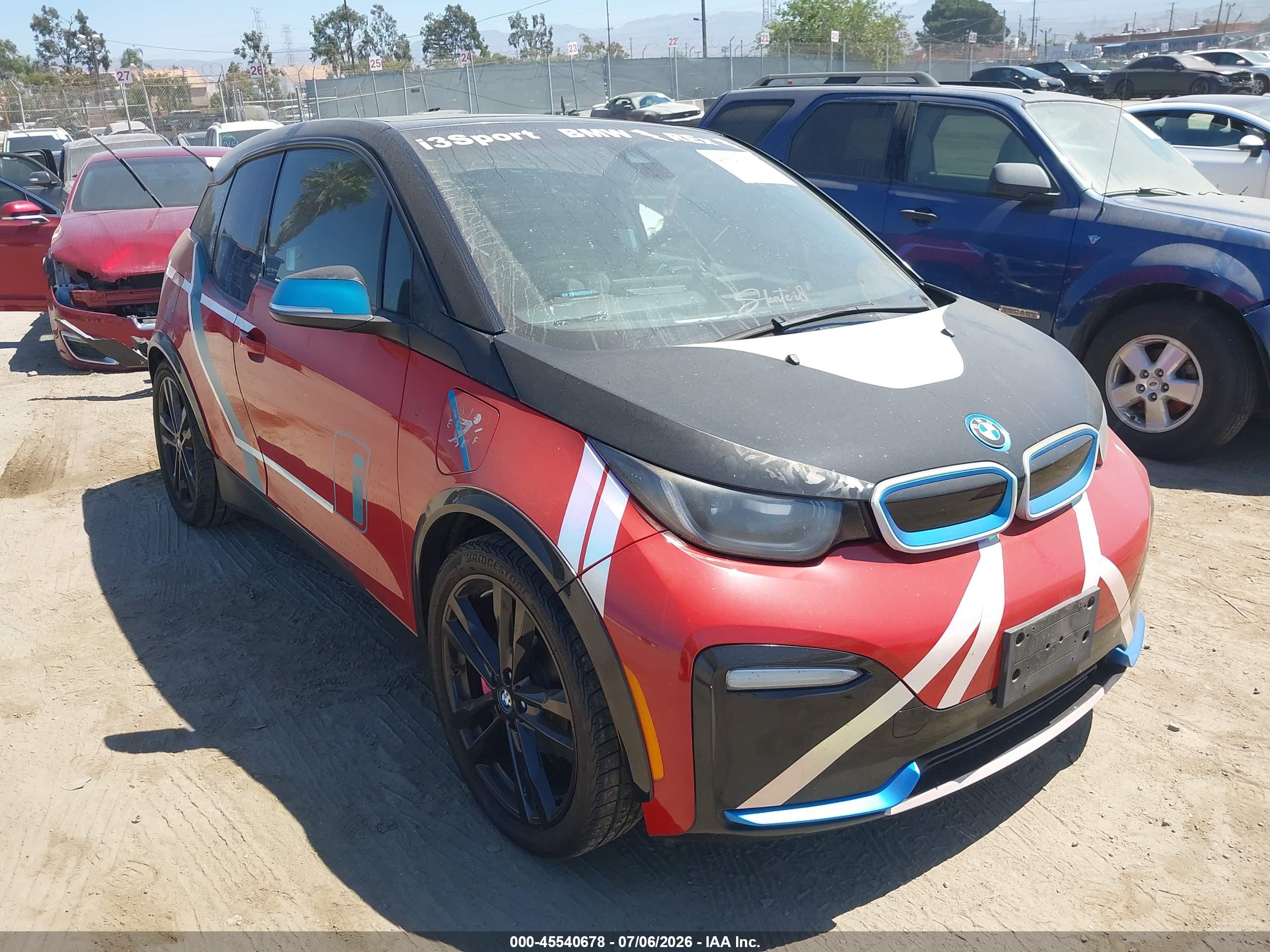 2018 BMW I3S 94AH W/RANGE EXTENDER