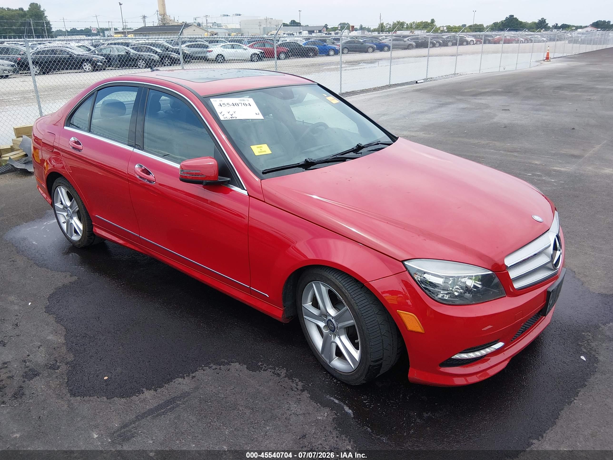2011 MERCEDES-BENZ C 300 C300 4-MATIC