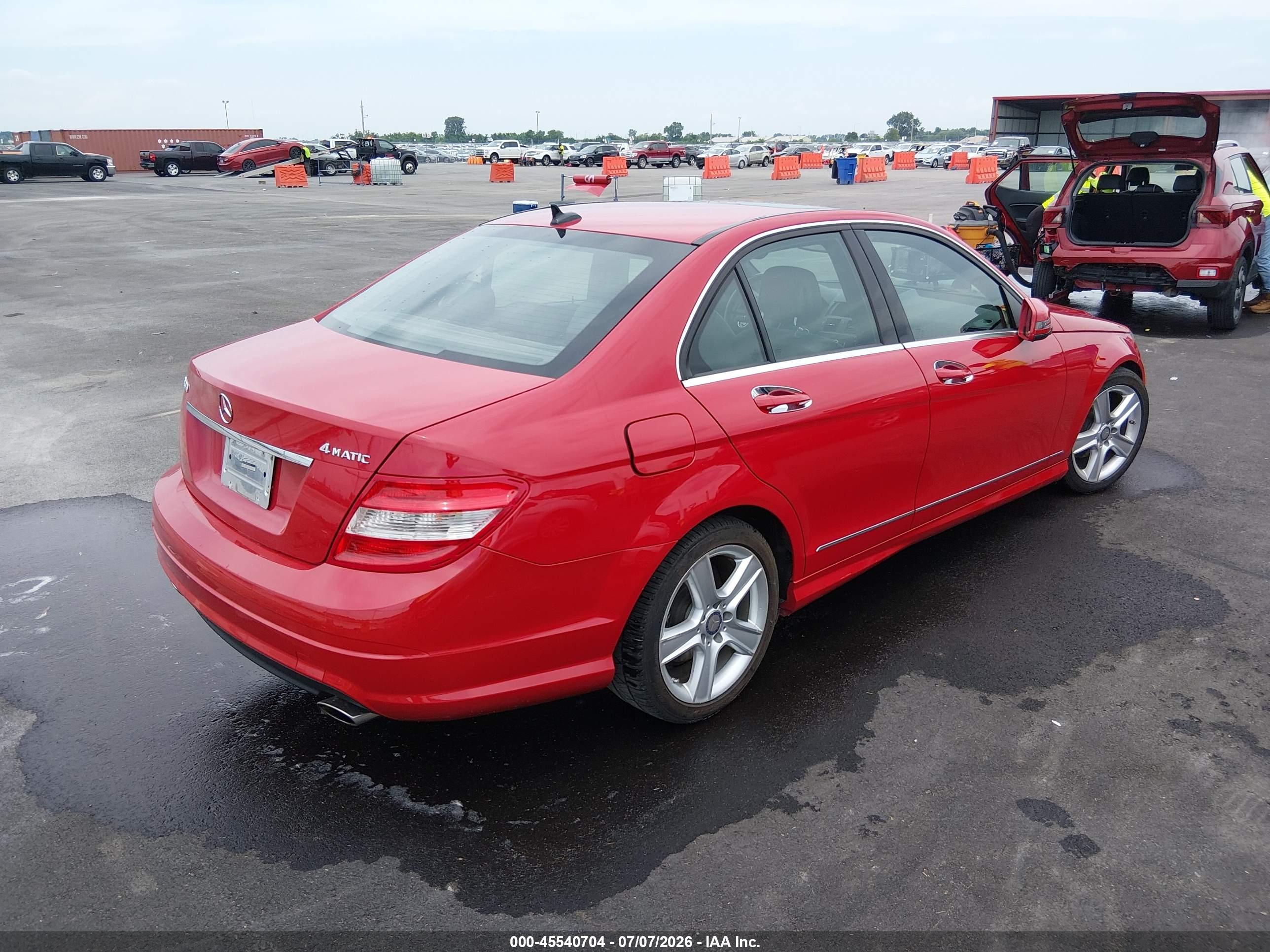 2011 MERCEDES-BENZ C 300 C300 4-MATIC
