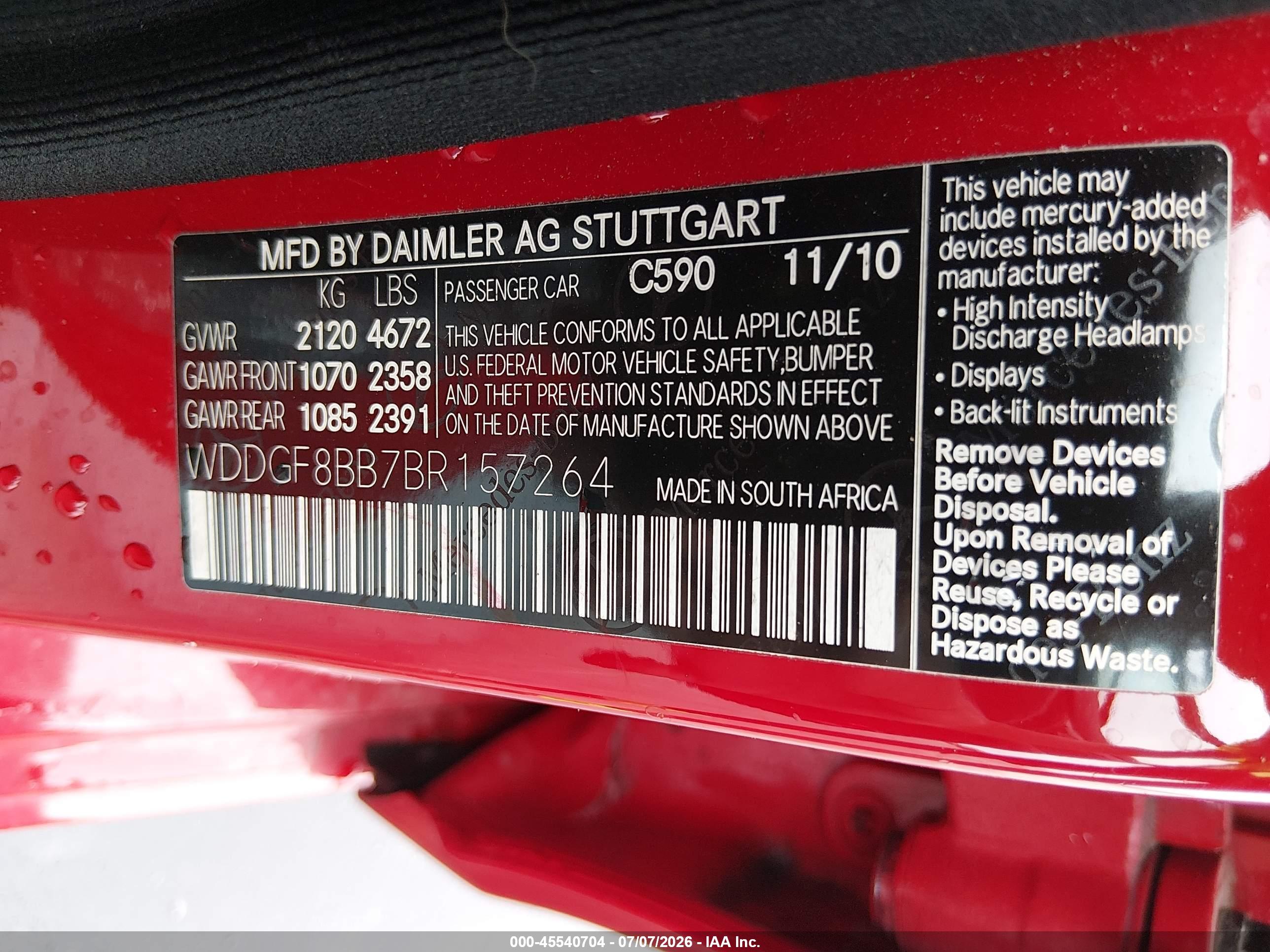 2011 MERCEDES-BENZ C 300 C300 4-MATIC