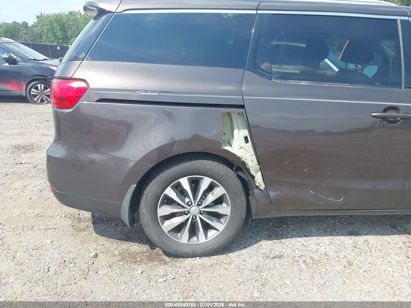 2018 KIA SEDONA SX