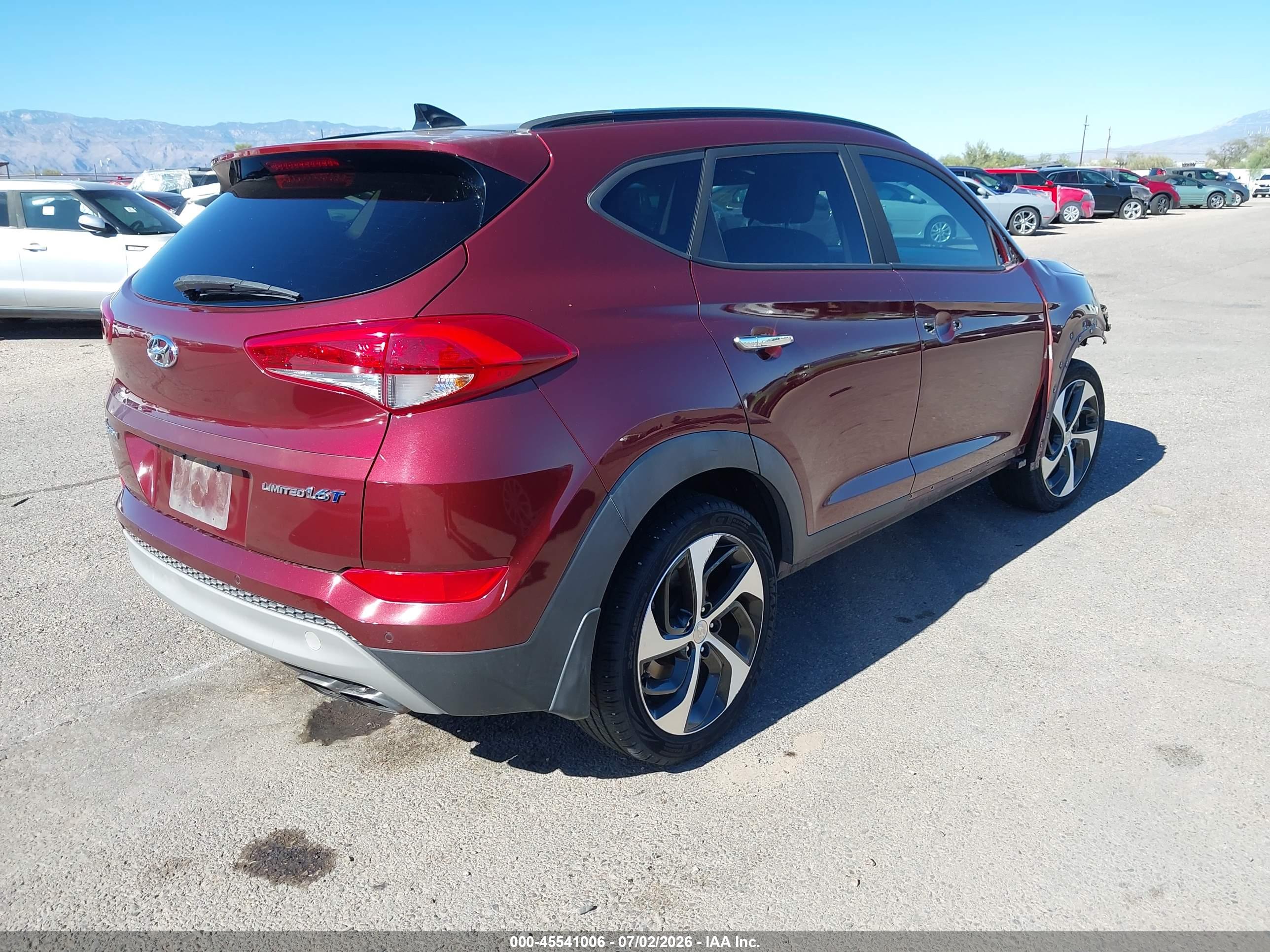 2017 HYUNDAI TUCSON LIMITED