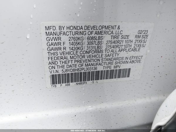 2023 ACURA MDX TYPE S W/ADVANCE PACKAGE