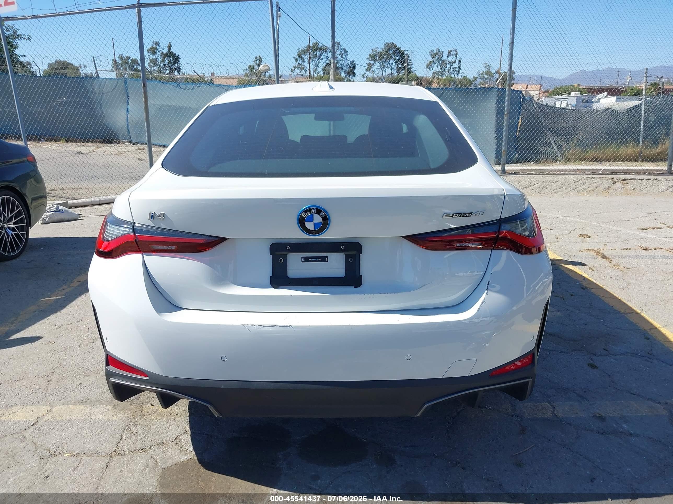 2025 BMW I4 GRAN COUPE EDRIVE40