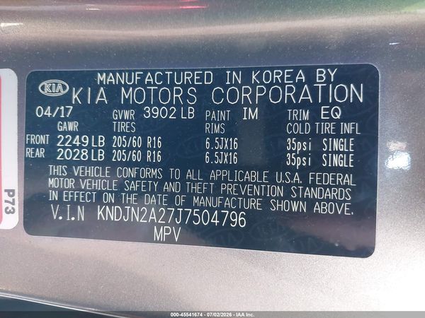 2018 KIA SOUL Base