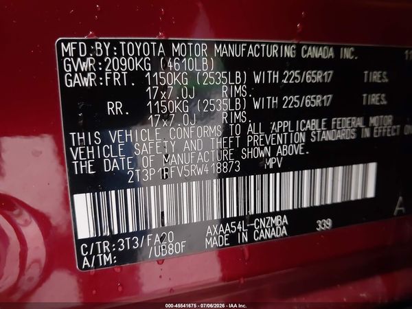 2024 TOYOTA RAV4 XLE