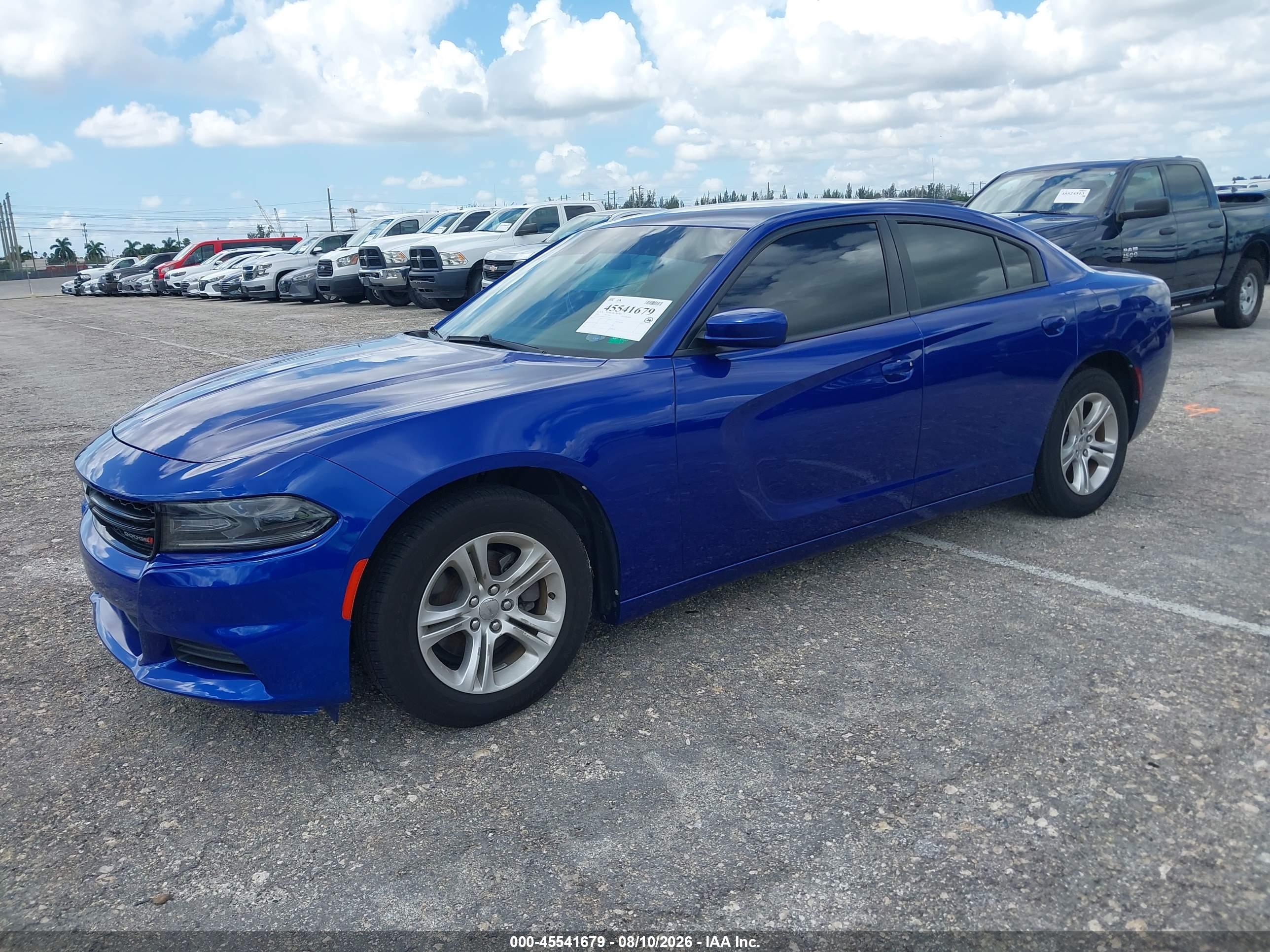 2020 DODGE CHARGER SXT RWD — I2