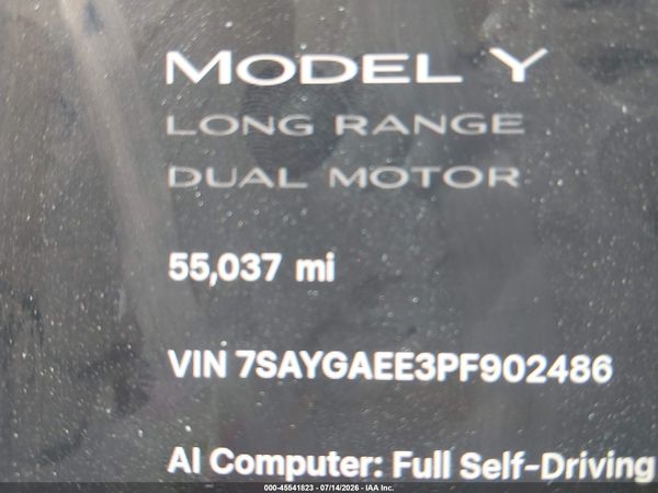 2023 TESLA MODEL Y — I118