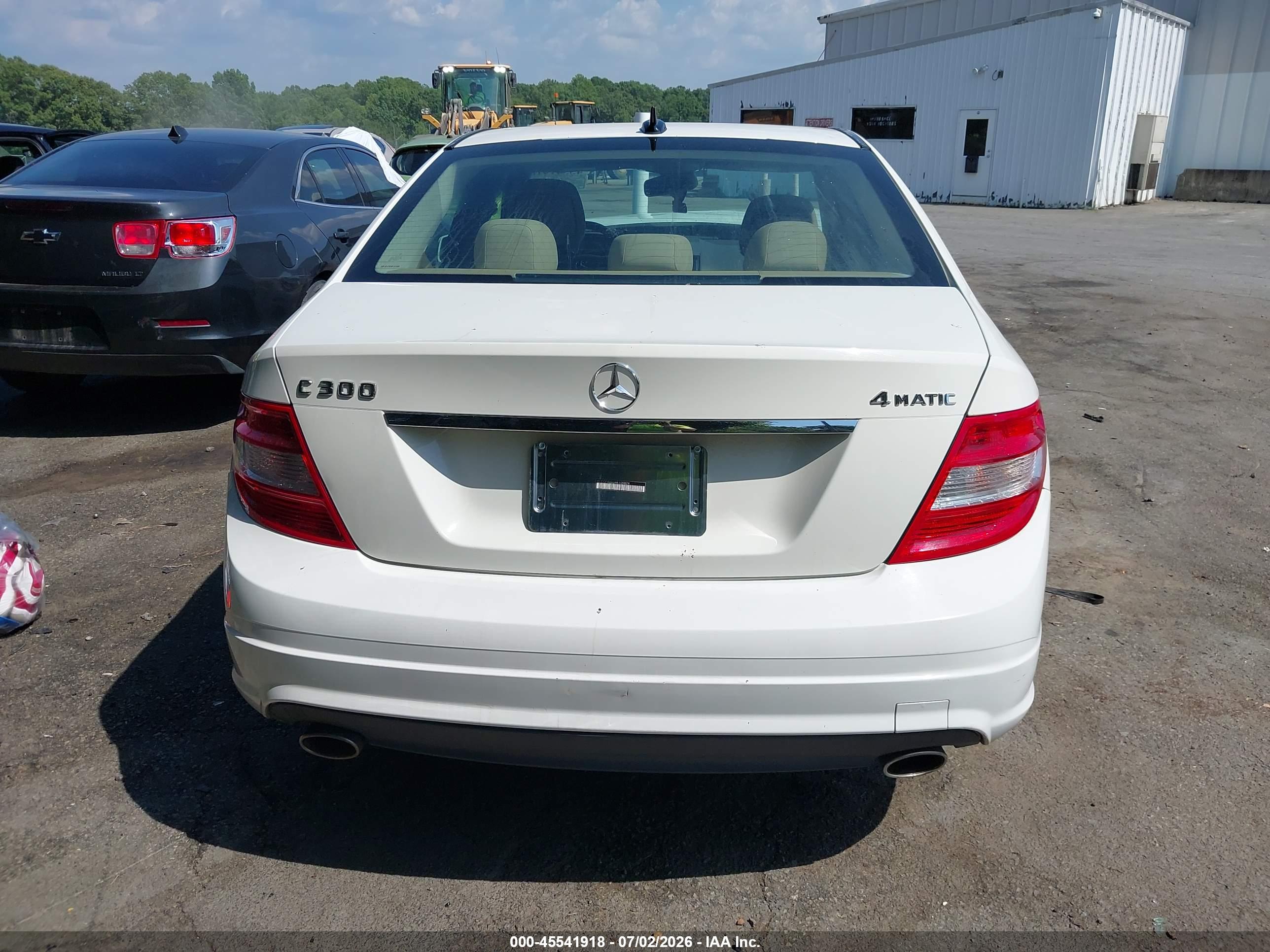 2010 MERCEDES-BENZ C 300 C300 4-MATIC