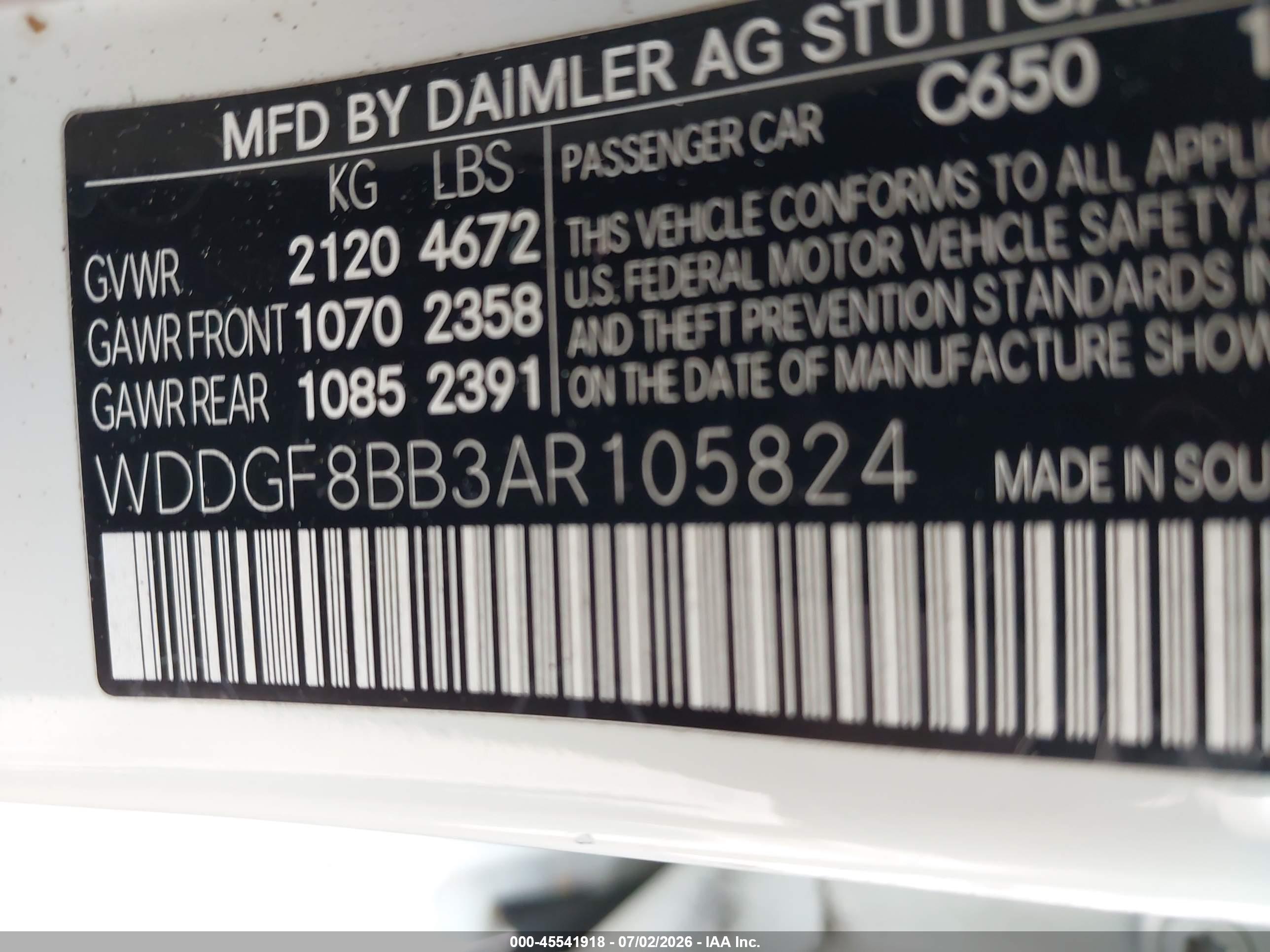2010 MERCEDES-BENZ C 300 C300 4-MATIC