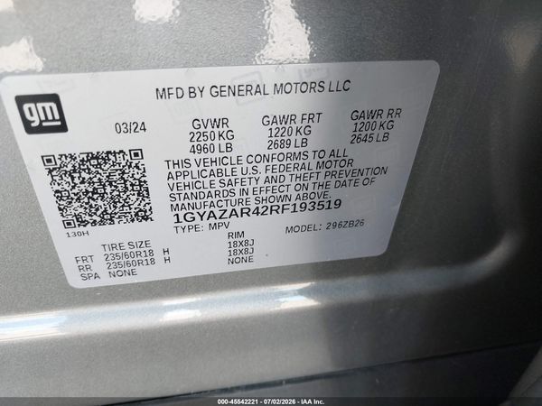 2024 CADILLAC XT4 FWD LUXURY