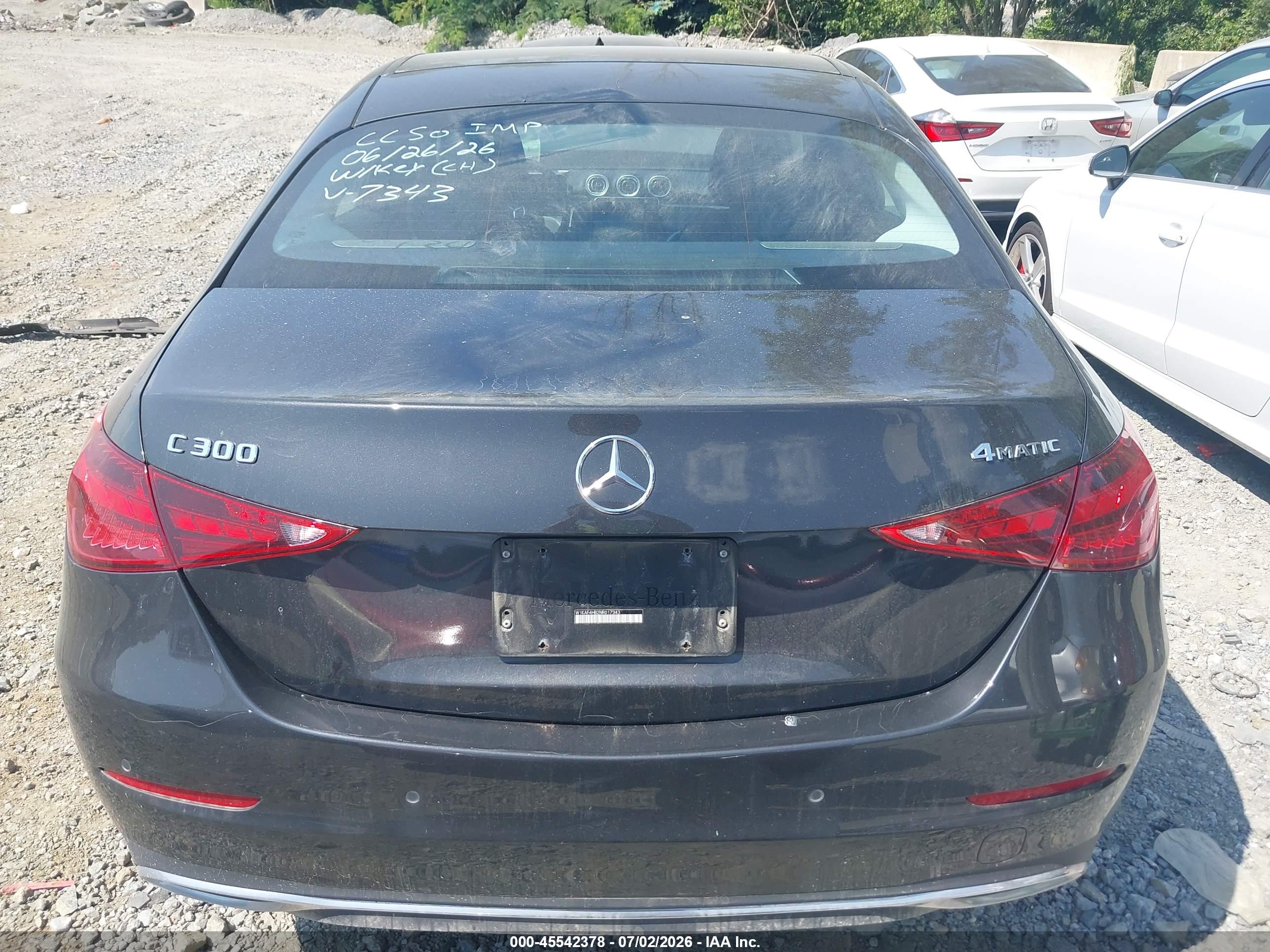 2022 MERCEDES-BENZ C 300 4MATIC