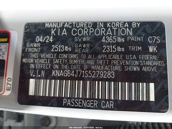 2025 KIA K5 GT-LINE