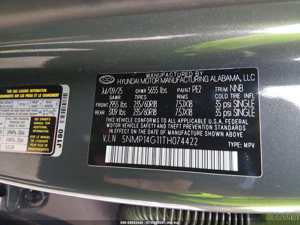 2026 HYUNDAI SANTA FE HYBRID SE