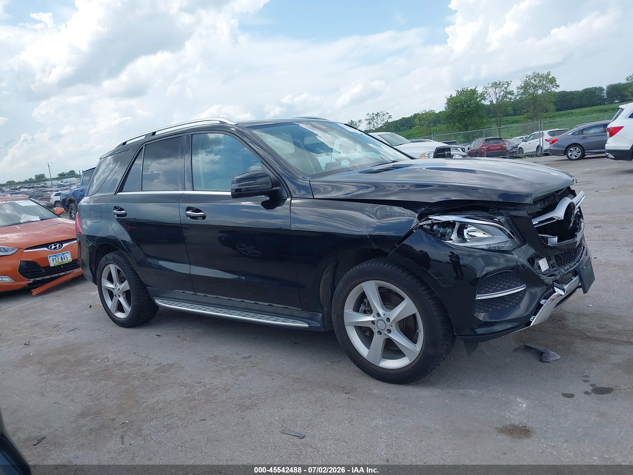 2016 MERCEDES-BENZ GLE 350 4MATIC