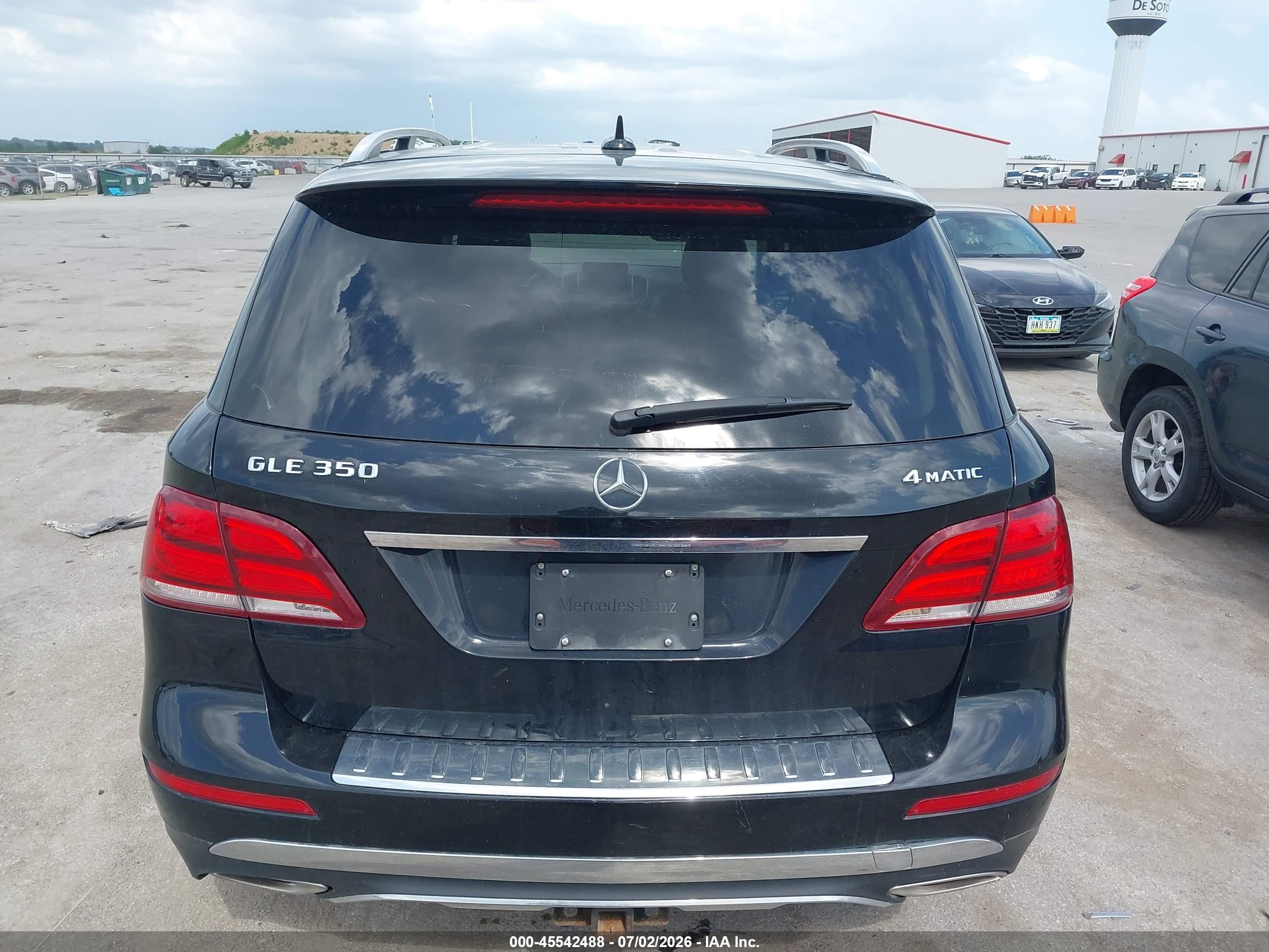2016 MERCEDES-BENZ GLE 350 4MATIC