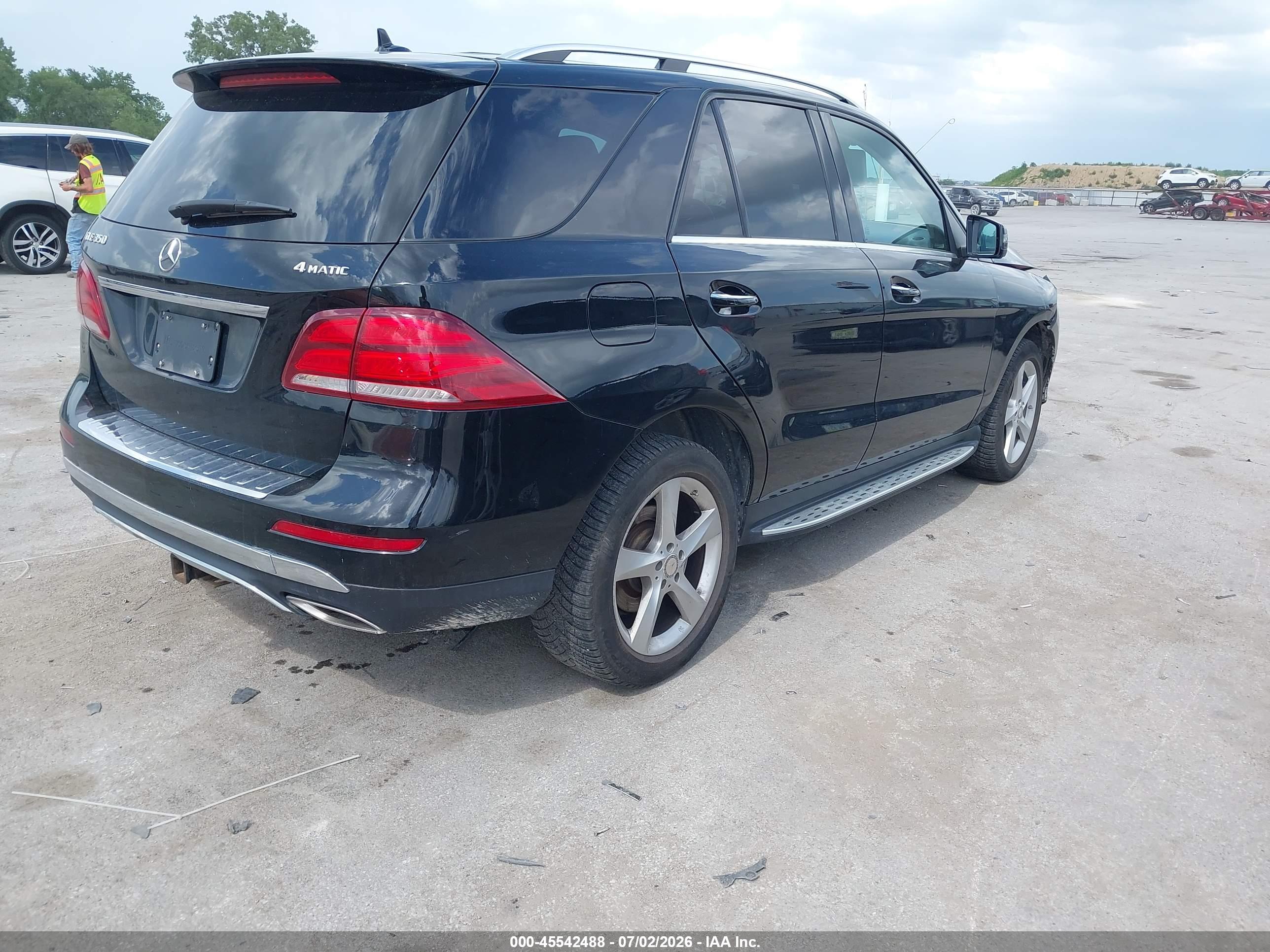 2016 MERCEDES-BENZ GLE 350 4MATIC