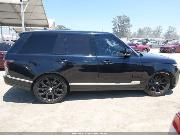 2016 LAND ROVER RANGE ROVER 3.0L V6 SUPERCHARGED HSE