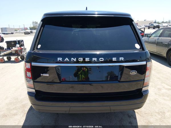 2016 LAND ROVER RANGE ROVER 3.0L V6 SUPERCHARGED HSE