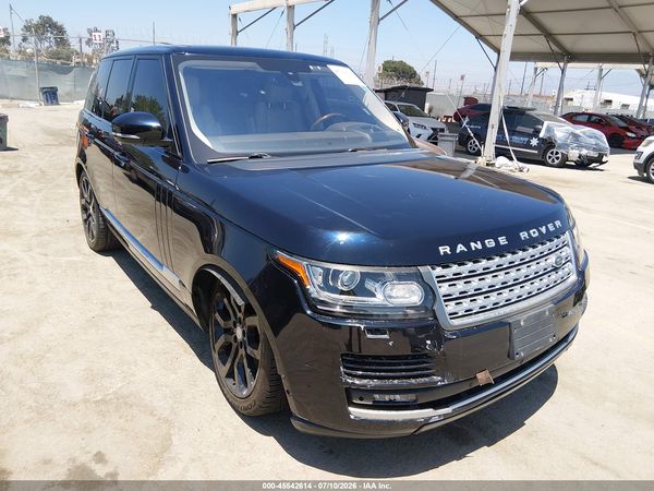 2016 LAND ROVER RANGE ROVER 3.0L V6 SUPERCHARGED HSE