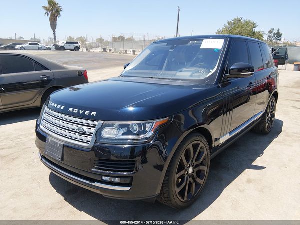 2016 LAND ROVER RANGE ROVER 3.0L V6 SUPERCHARGED HSE