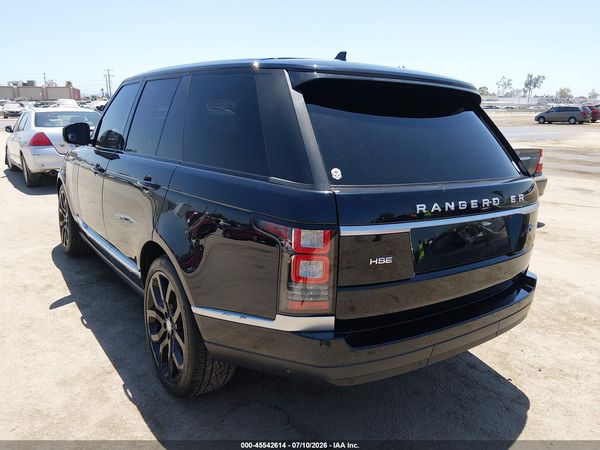 2016 LAND ROVER RANGE ROVER 3.0L V6 SUPERCHARGED HSE