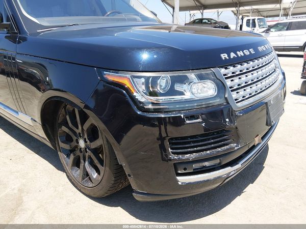 2016 LAND ROVER RANGE ROVER 3.0L V6 SUPERCHARGED HSE