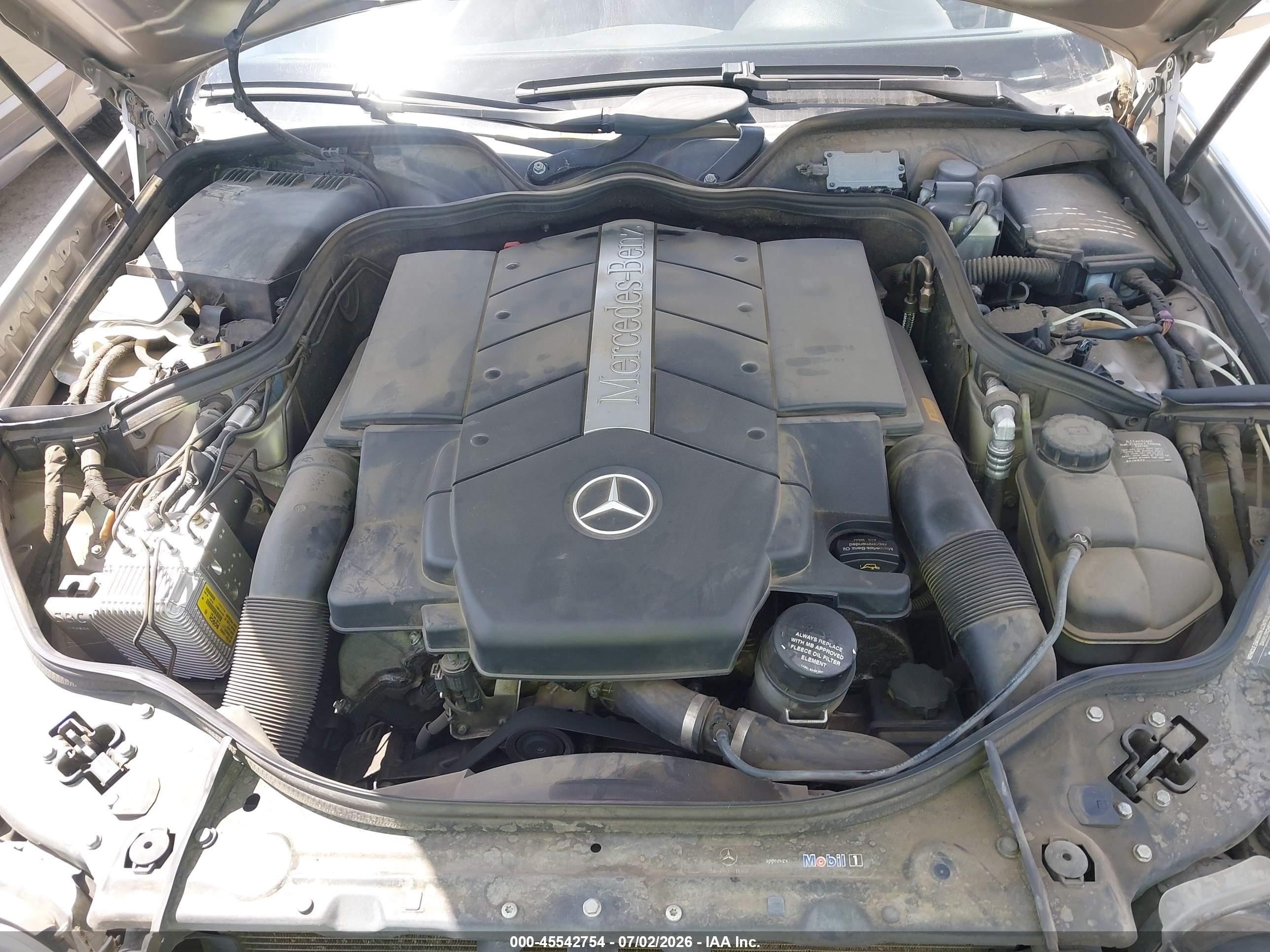 2005 MERCEDES-BENZ E 500 E500