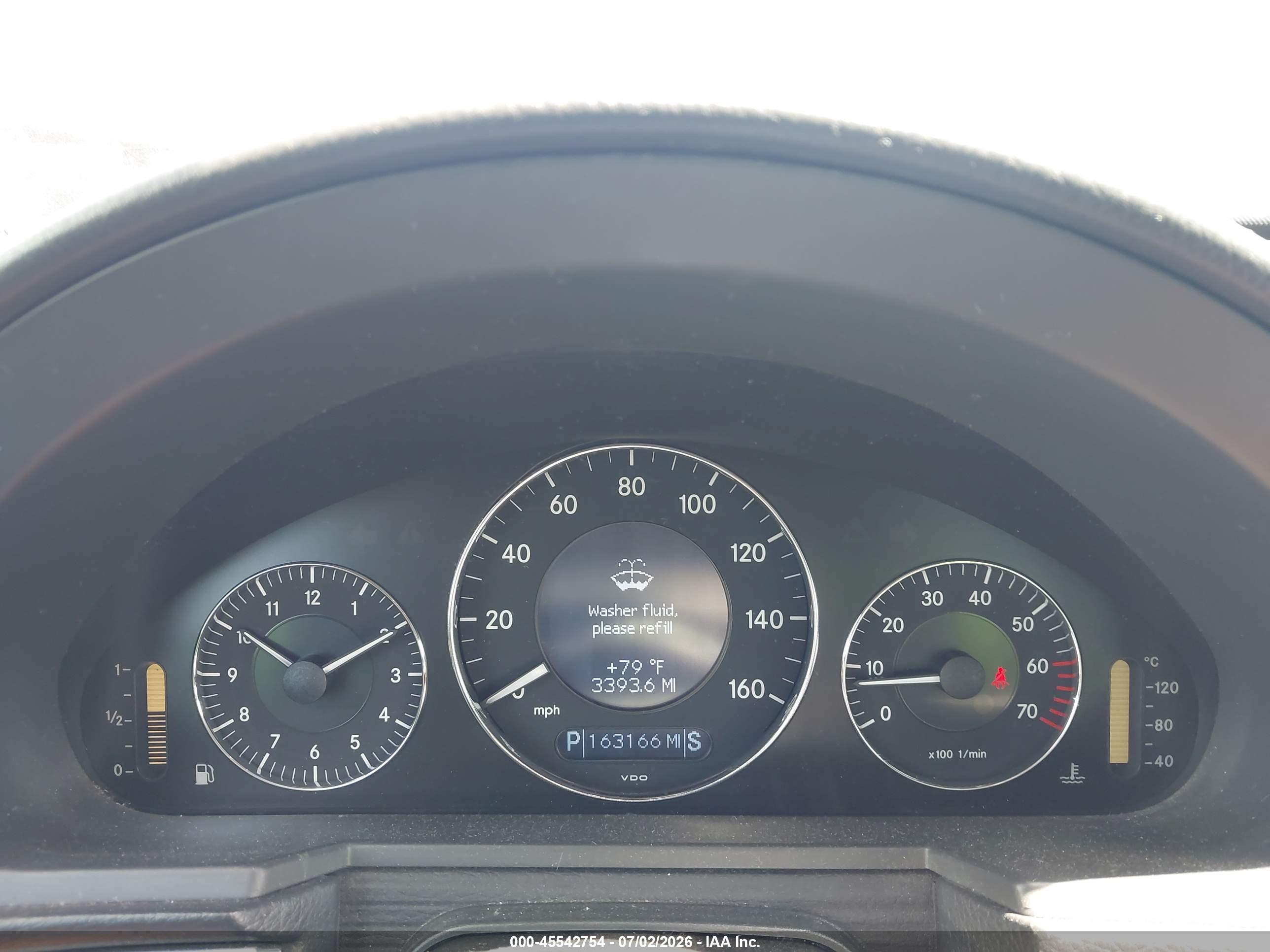 2005 MERCEDES-BENZ E 500 E500