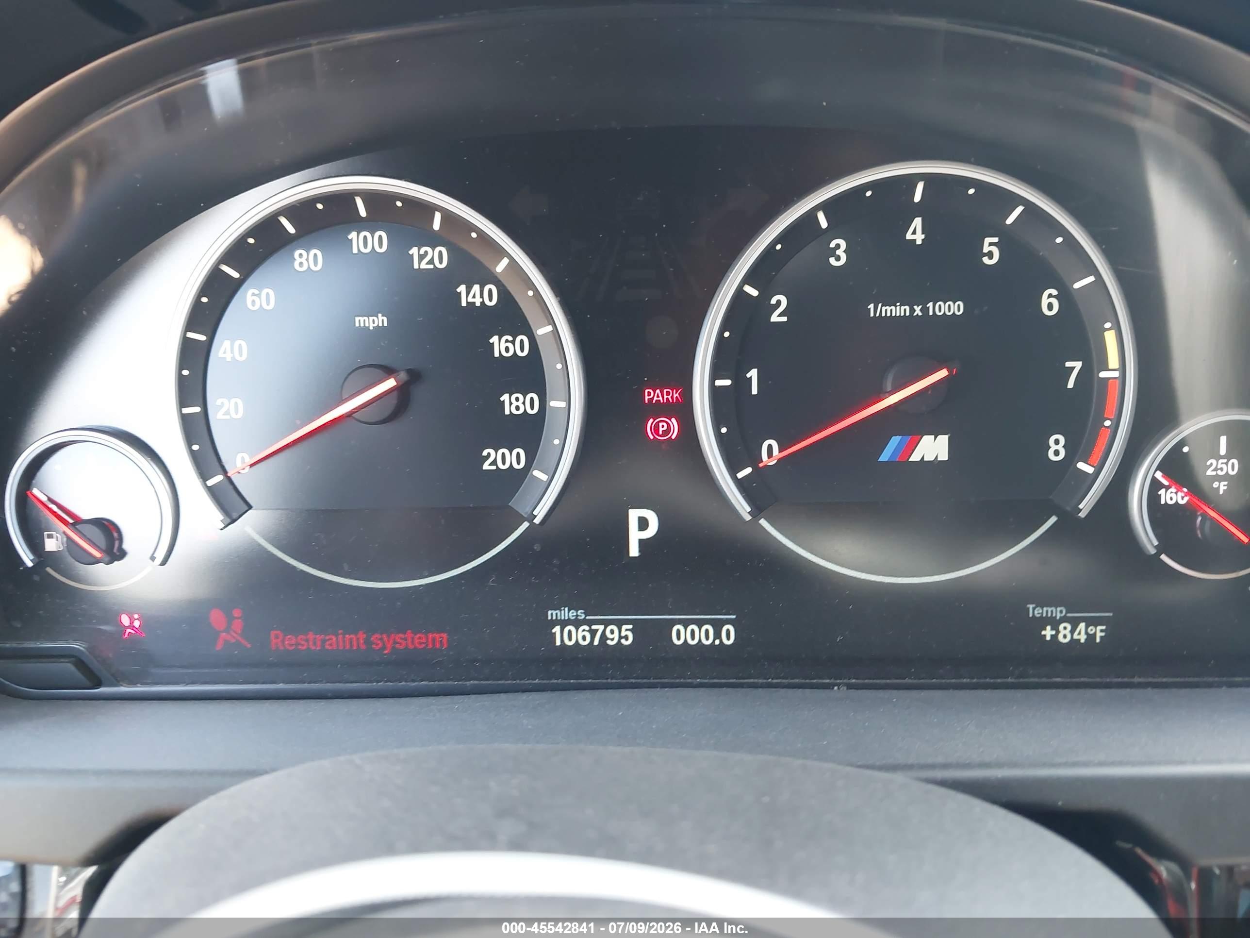 2017 BMW X6 M
