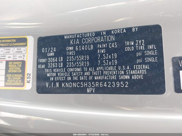 2024 KIA CARNIVAL MPV EX