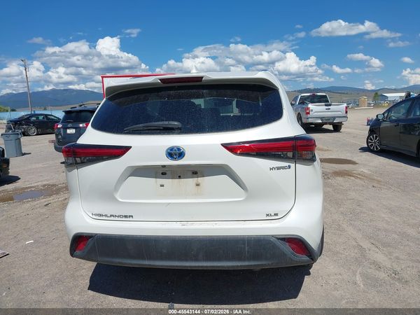 2020 TOYOTA HIGHLANDER HYBRID XLE