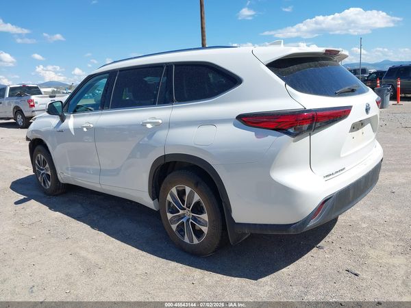 2020 TOYOTA HIGHLANDER HYBRID XLE